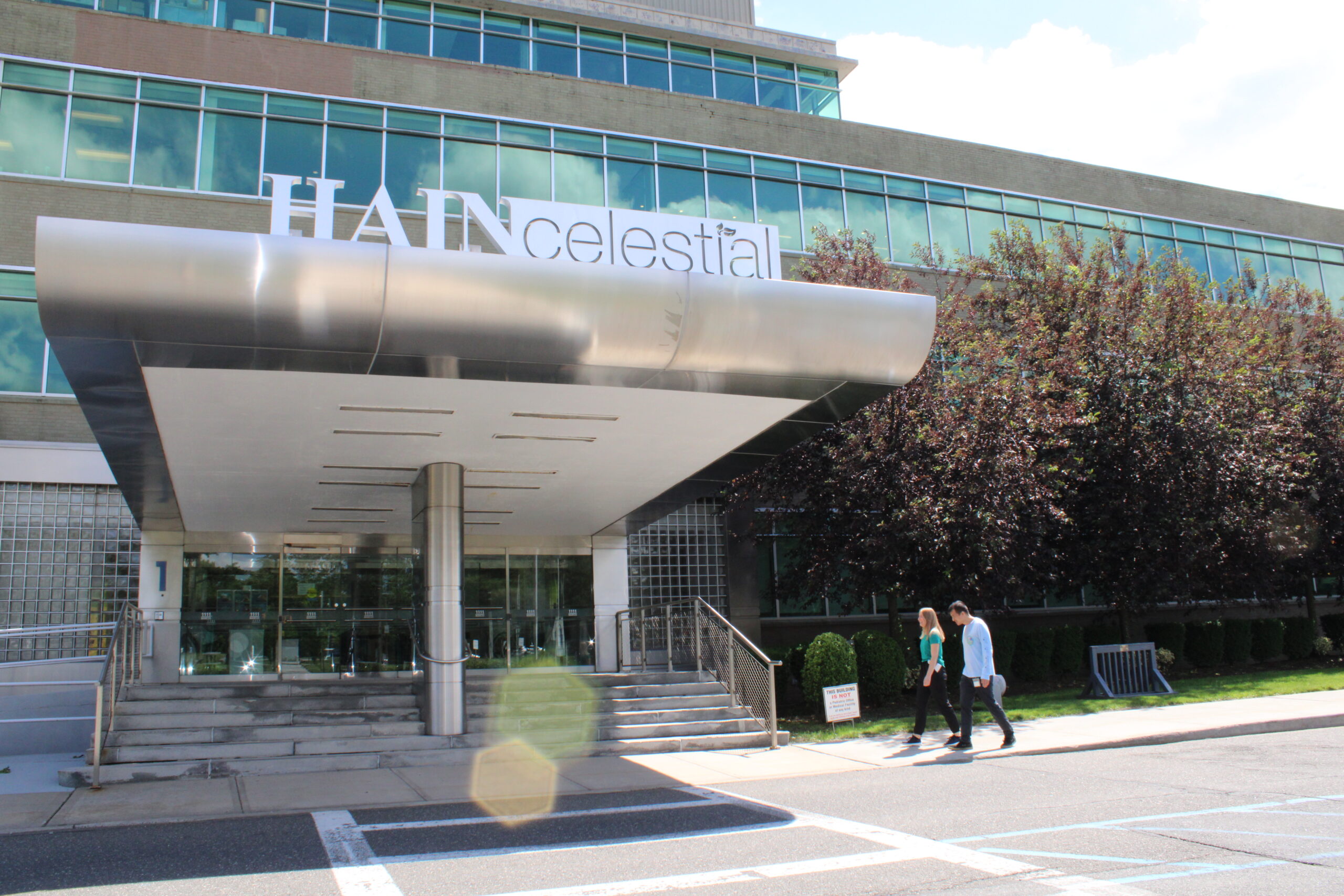 http://The%20front%20steps%20of%20the%20Hain%20Celestial%20office%20building.